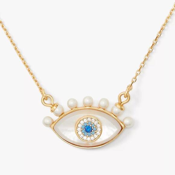Kate Spade Evil Eye Pendant Necklace - Picture 4 of 6